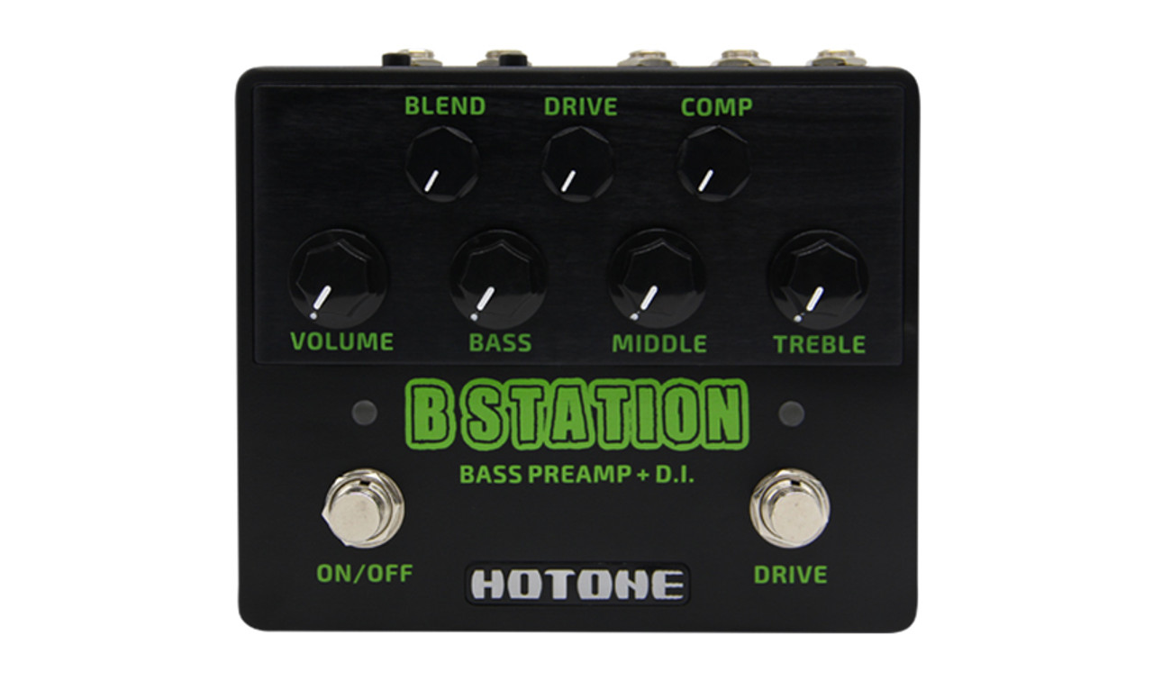 Hotone TPPBST B Station Bass Guitar Preamp D.I.