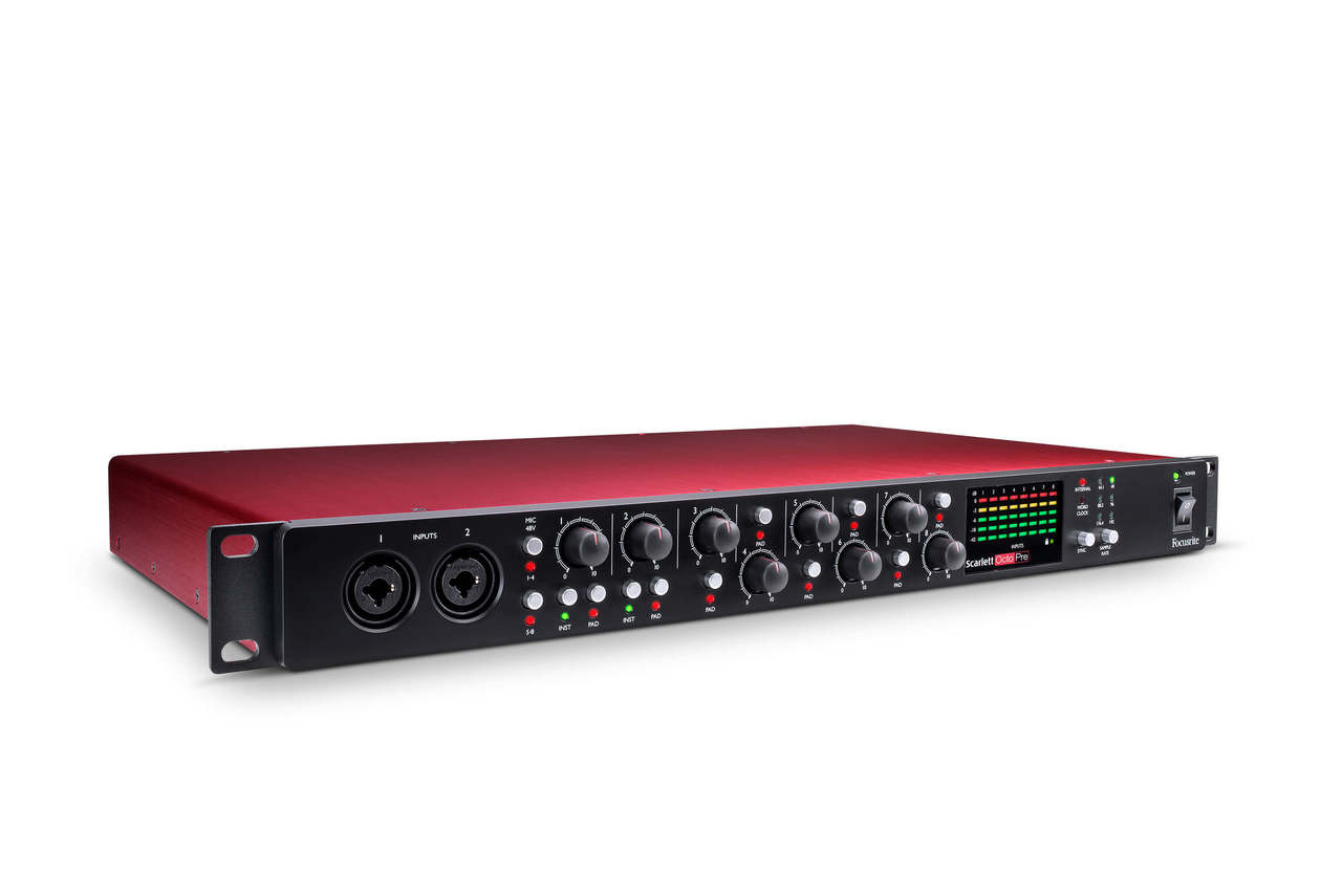 Focusrite Scarlett Octopre Eight-channel Mic Preamp w/ADAT Output