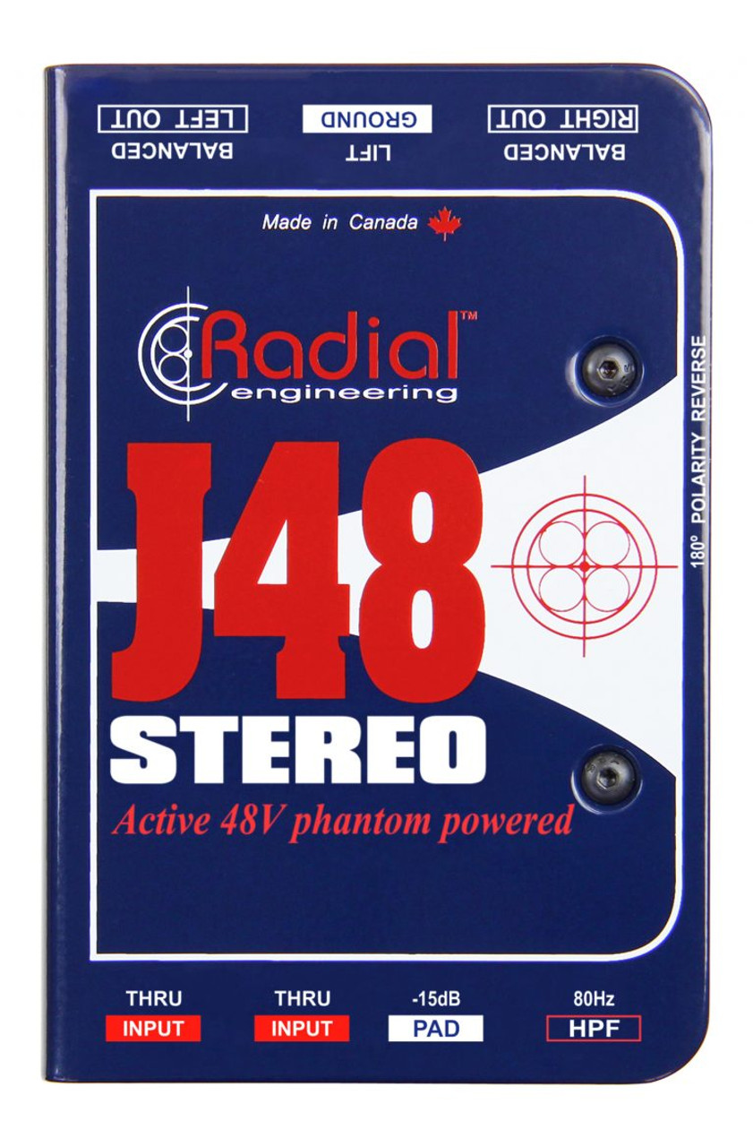 Radial J48 Stereo Active Direct Box