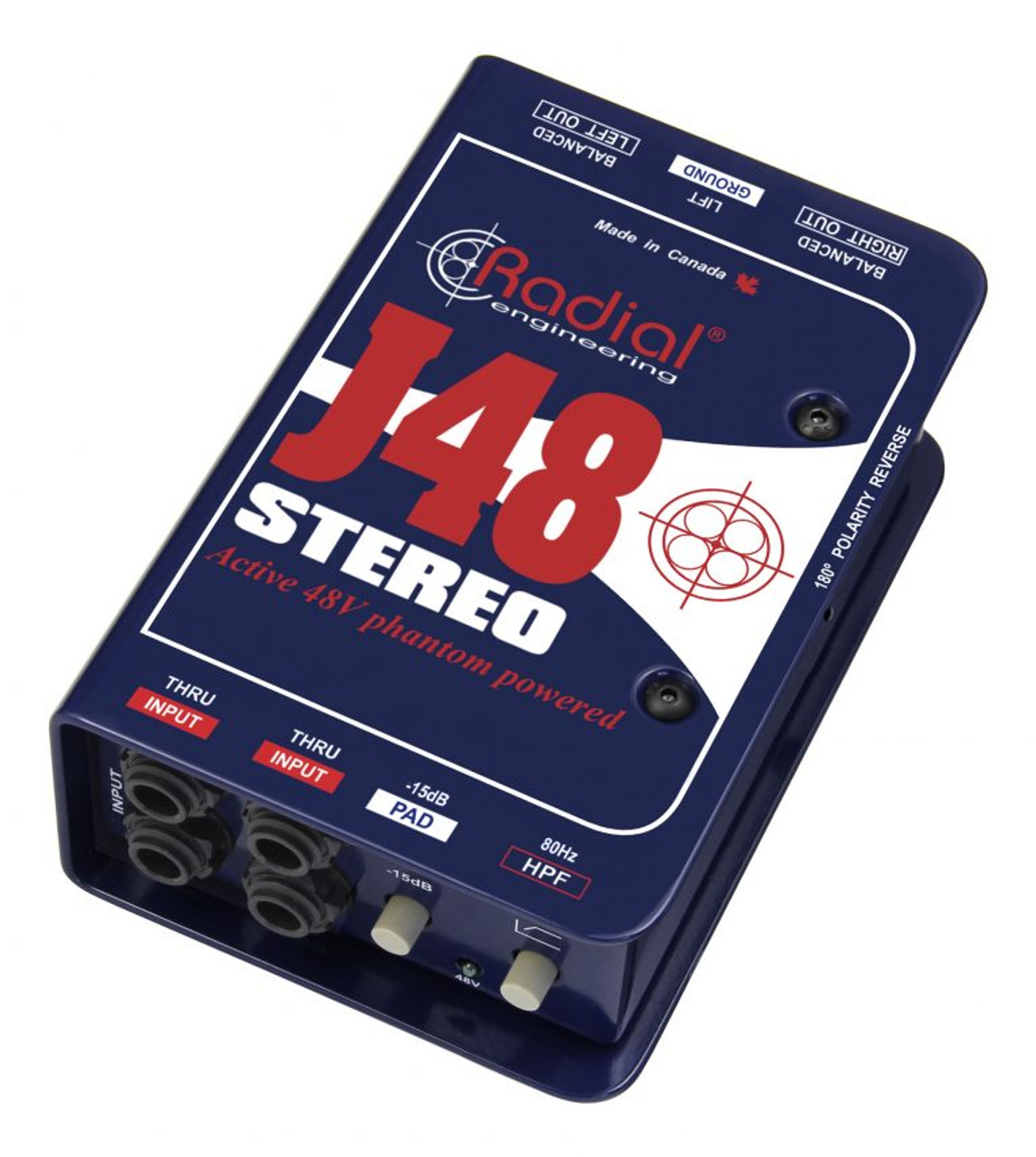 Radial J48 アクティブタイプ J48 Specifications - Radial Engineering