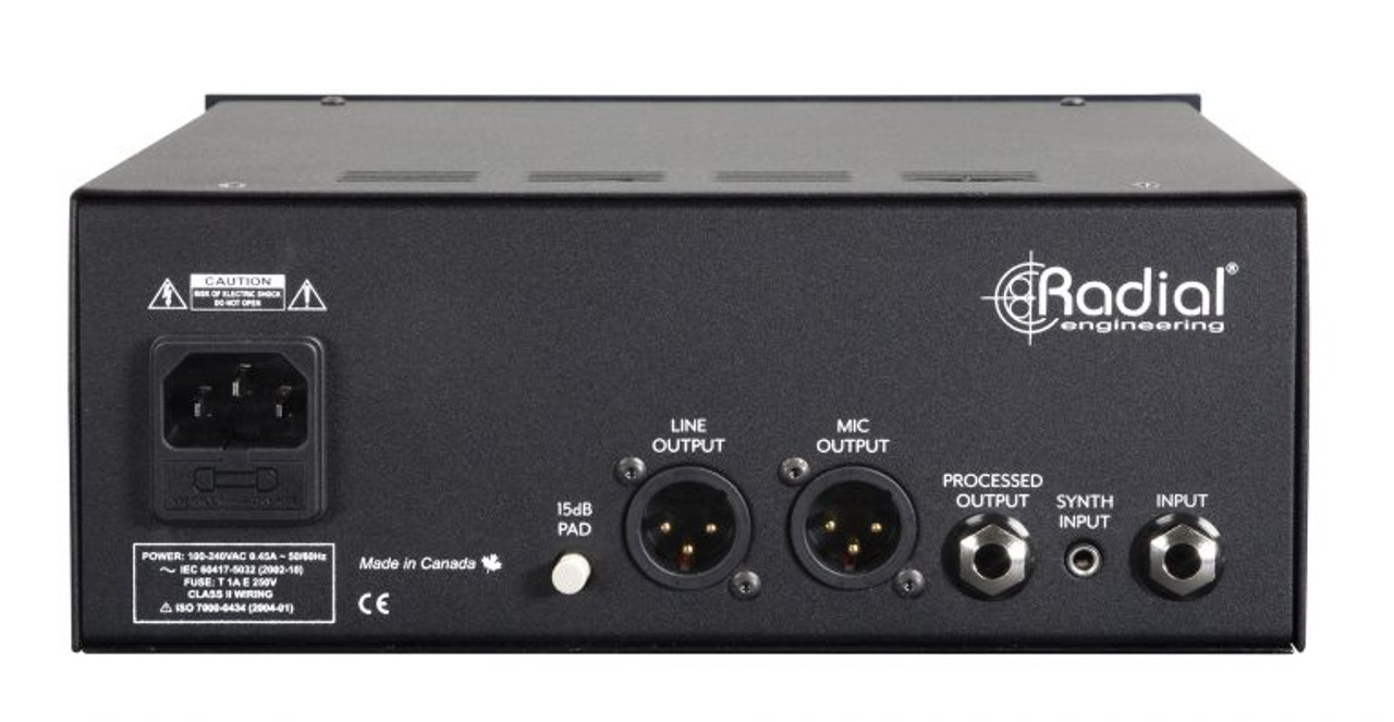 Radial HDI Studio-Grade Direct box with Transformer saturation, line output