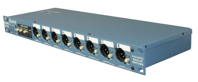 Radial SW8-USB - 8-ch USB backing track Auto-switcher