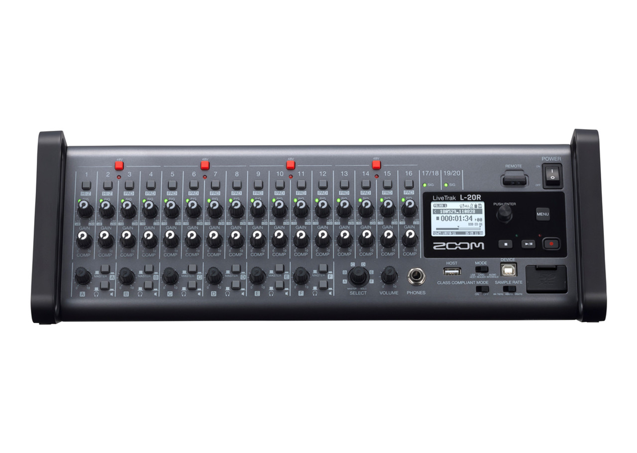 Zoom LiveTrak Rack-Mountable Digital