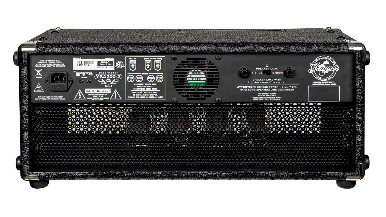 Traynor YBA200 200 Watt All Tube Bass Head