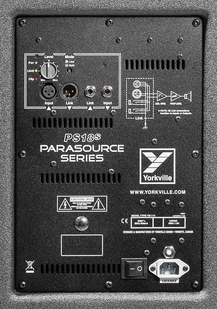 Yorkville Parasource Series PS18S 18