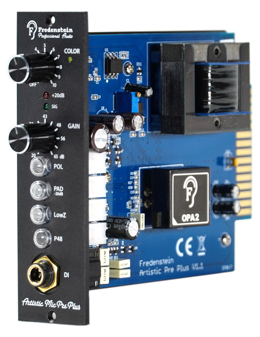 Fredenstein Artistic MicPre Plus 500 Series Microphone Preamp - Thumbnail 3