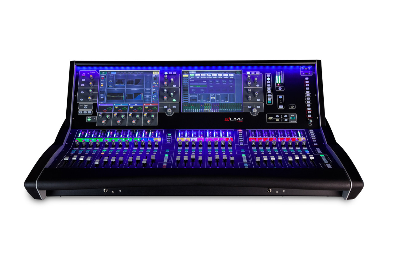 Allen & Heath dLive S5000 28 Fader Control Surface for Mix Racks