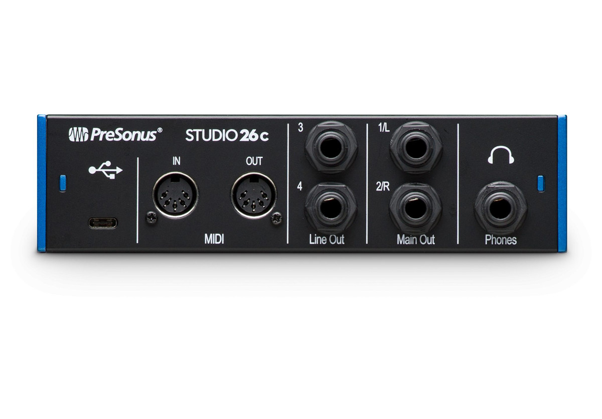 PreSonus Studio 26c - 192kHz Recording With Studio One Software