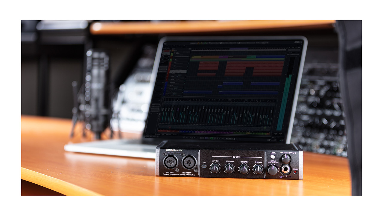 ART Pro Audio USB Pre IV Four Input Hi Res Preamp / USB Interface
