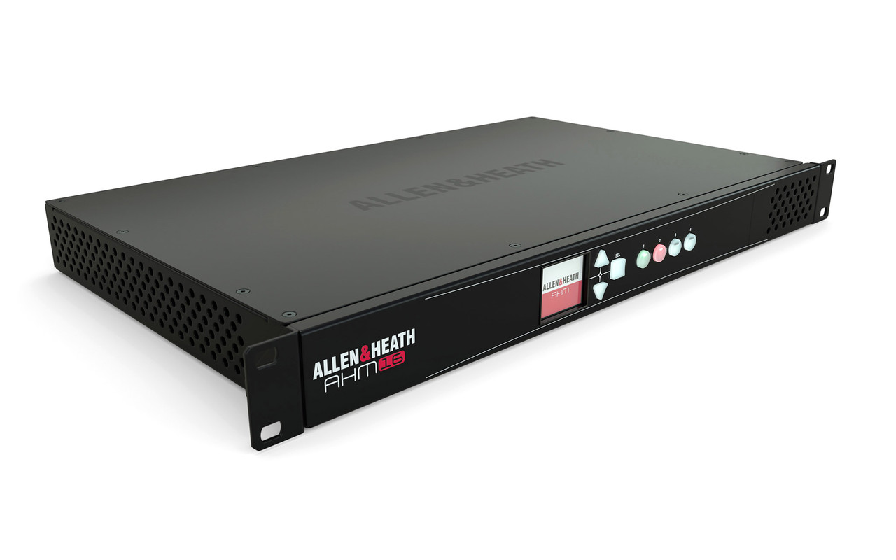 Allen & Heath AHM-16 16x16 Audio Matrix Processor - Lunchbox Audio