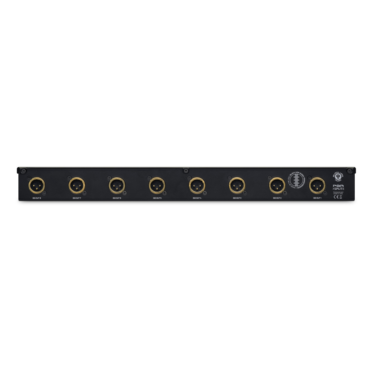 Black Lion Audio PBR XSplit8 8-channel Passive XLR Mic Splitter