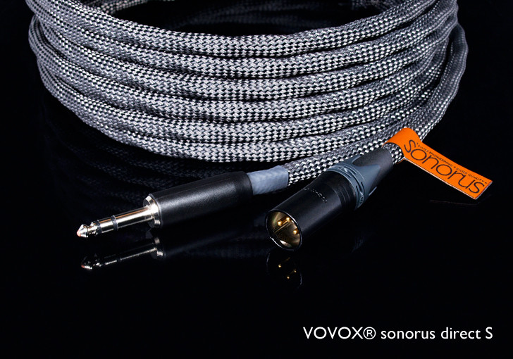 VoVox Sonorus Direct S - Balanced Unshielded Mic & Interconnect Cable ...