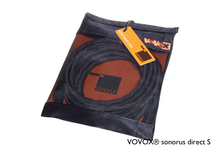VoVox Sonorus Direct S - Balanced Unshielded Mic & Interconnect Cable ...