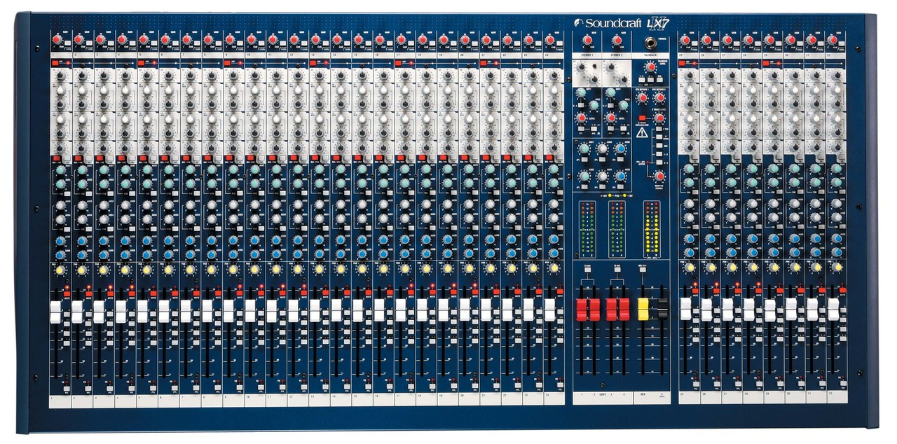 Soundcraft LX7ii 32-Channel Multi-Purpose Analog Console