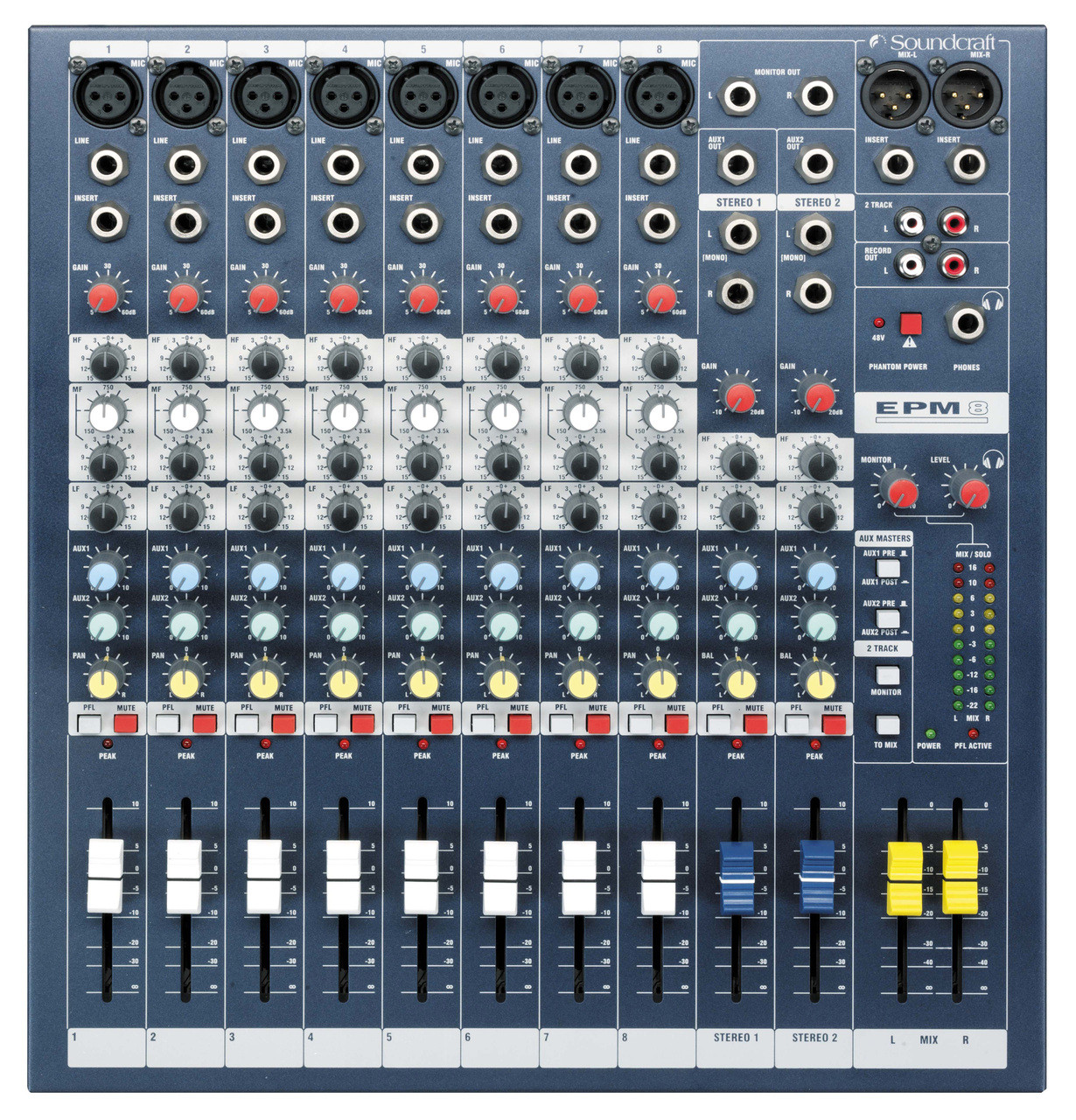 Soundcraft EPM8 High Performance Analog Mixer