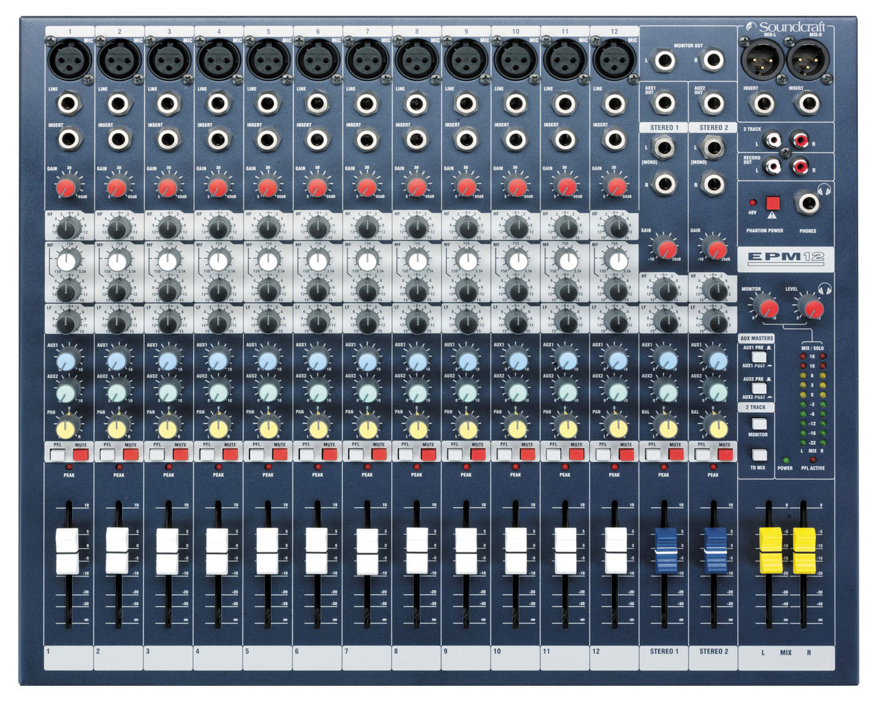 Soundcraft EPM12 High Performance Analog Mixer