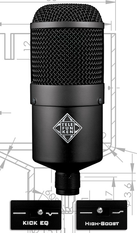 Telefunken M82 Dynamic Kick Drum Microphone - Lunchbox Audio