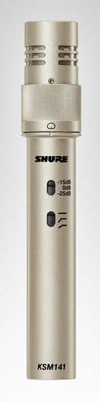Shure KSM141/SL Stereo - Studio Condenser Microphone Pair