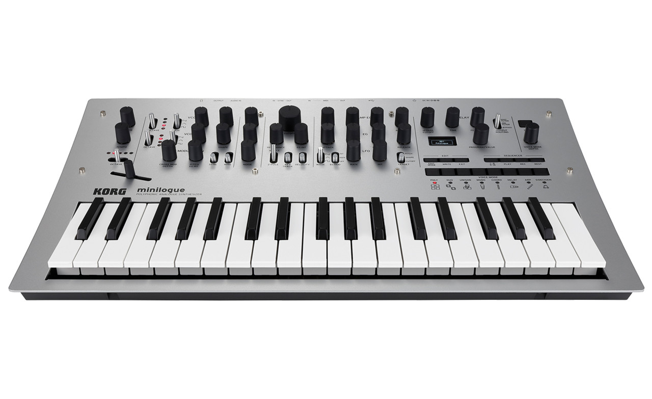 鍵盤楽器 Korg Minilogue 4-Voice Polyphonic Analog Korg - Minilogue 4-Voice Polyphonic Analog Synth with