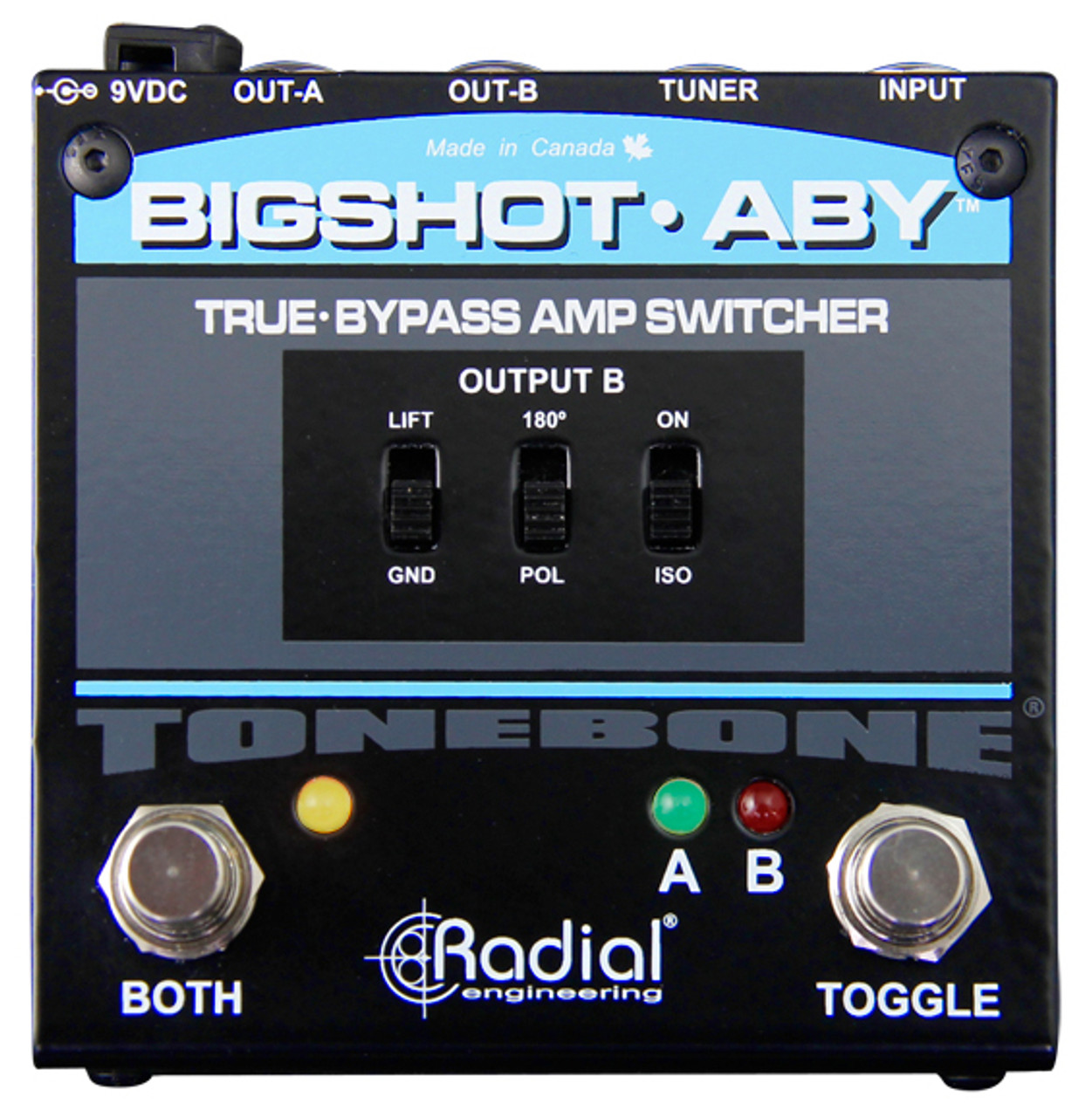 BigShot　Lunchbox　Amp　ABY　Guitar　Radial　Switcher　2)　Tonebone　(Rev　Audio