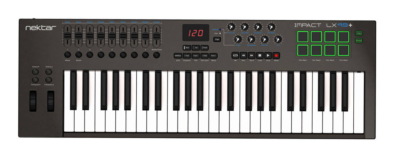 nektar midi keyboard 49