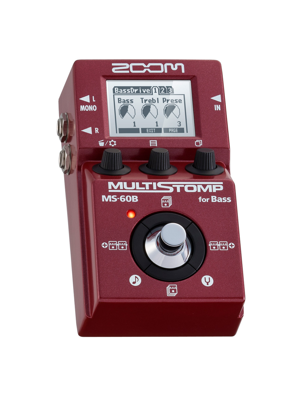 Zoom MS-60B MultiStomp Bass Pedal - Lunchbox Audio