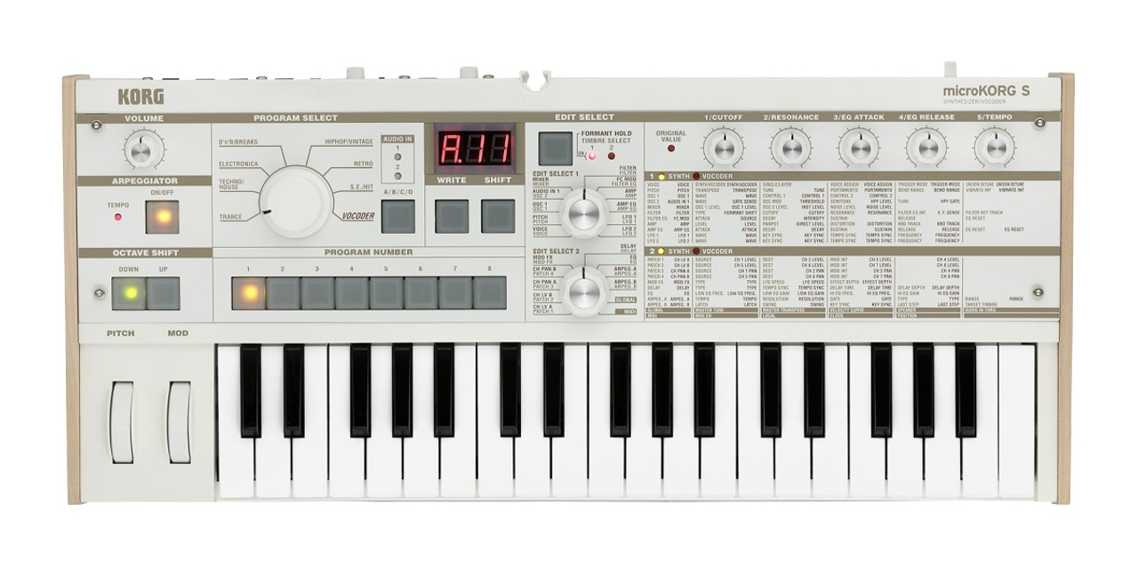 Korg Microkorg S Synthesizer Vocoder