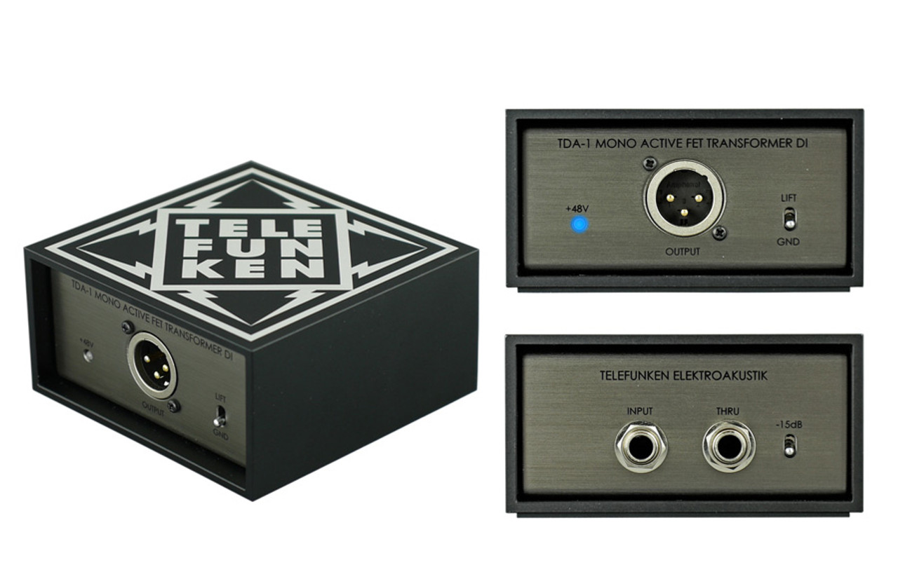 Telefunken TDA-1 Active Mono Direct Box