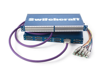 Switchcraft 9625 StudioPatch 9625 96 Patch points to DB25, with programmable grounds Switchcraft 9625 StudioPatch 9625 96 Patch points to DB25, with programmable grounds