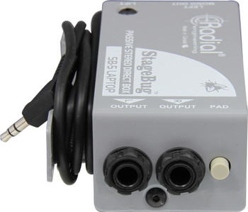 Radial Engineering StageBug SB-5 Passive Laptop Stereo DI Radial Engineering StageBug SB-5 Passive Laptop Stereo DI