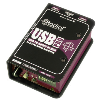 Radial SW8-USB - 8-ch USB backing track Auto-switcher