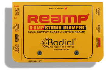 Radial Engineering X-Amp Dual Output Discrete Class-A Active Re-Amp Radial Engineering X-Amp Dual Output Discrete Class-A Active Re-Amp