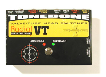 Radial Engineering Tonebone Headbone VT Valve-Tube Head Switcher Radial Engineering Tonebone Headbone VT Valve-Tube Head Switcher