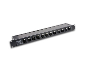 Hosa PDR-369 Balanced 12-Channel XLR Patch Bay Hosa PDR-369 Balanced 12-Channel XLR Patch Bay