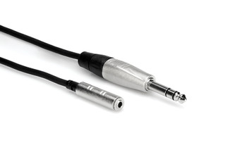 Hosa HXMS Pro Headphone Extension Cable - REAN 3.5 mm TRS-F to 1/4" TRS-M Hosa HXMS Pro Headphone Extension Cable - REAN 3.5 mm TRS-F to 1/4" TRS-M