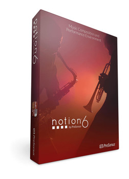 PreSonus Notion 6: Music Composition and Performance Environment