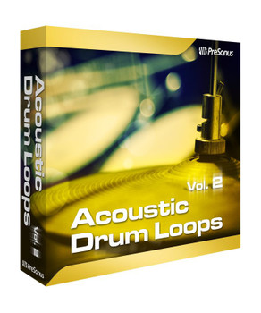PreSonus Acoustic Drum Loops Vol. 2 - Stereo Loop Library PreSonus Acoustic Drum Loops Vol. 2 - Stereo Loop Library