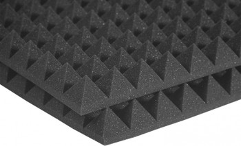 Auralex 12x 2" x 24" x 24" Studiofoam Pyramid Charcoal - A Auralex 12x 2" x 24" x 24" Studiofoam Pyramid Charcoal - A