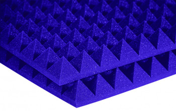 Auralex 12x 2" x 24" x 24" Studiofoam Pyramid Purple - A Auralex 12x 2" x 24" x 24" Studiofoam Pyramid Purple - A