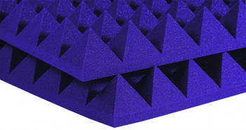 Auralex 12x 2" x 24" x 48" Studiofoam Pyramid Purple - A Auralex 12x 2" x 24" x 48" Studiofoam Pyramid Purple - A