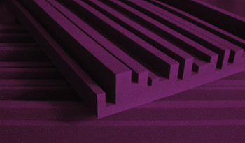 Auralex Acoustics 6x 4" x 24" x 48" Studiofoam Metro, Burgundy Auralex Acoustics 6x 4" x 24" x 48" Studiofoam Metro, Burgundy