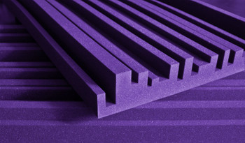 Auralex Acoustics 6x 4" x 24" x 48" Studiofoam Metro, Purple Auralex Acoustics 6x 4" x 24" x 48" Studiofoam Metro, Purple