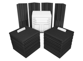 Auralex Deluxe Plus Roominator Kit, Charcoal Auralex Deluxe Plus Roominator Kit, Charcoal