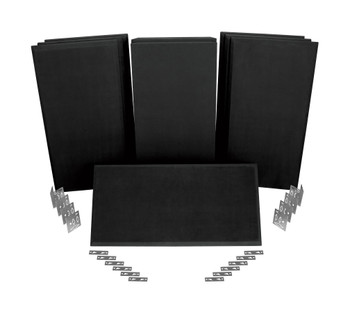 Auralex ProPanel ProKit 1 in Black SonoSuede Auralex ProPanel ProKit 1 in Black SonoSuede