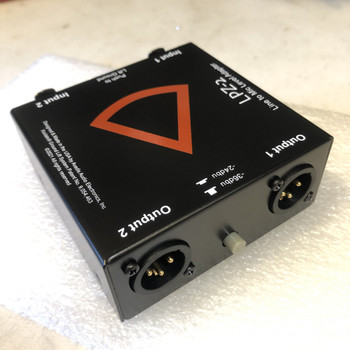 Avedis LPZ-2 Dual-Channel Line to Mic Level Adapter Avedis LPZ-2 Dual-Channel Line to Mic Level Adapter