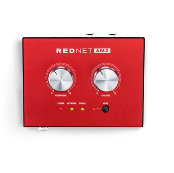 Focusrite Pro RedNet AM2 PoE Supplied Headphone Amplifier Focusrite Pro RedNet AM2 PoE Supplied Headphone Amplifier
