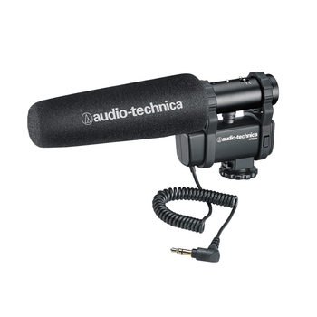 Audio-Technica AT8024 Stereo/Mono Camera-Mount Microphone Audio-Technica AT8024 Stereo/Mono Camera-Mount Microphone