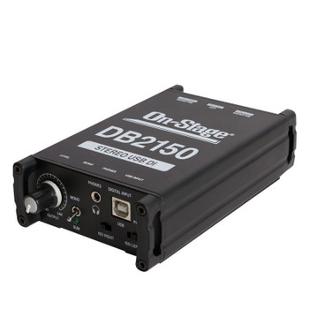On-Stage Stands DB2150 Stereo USB DI Box On-Stage Stands DB2150 Stereo USB DI Box