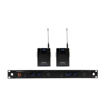 Audix AP62 BP Wireless System - R62 Kit w/ 2 B60 Bodypacks Audix AP62 BP Wireless System - R62 Kit w/ 2 B60 Bodypacks