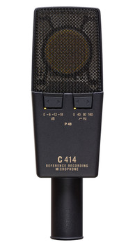 AKG C414 XLII Reference Multi-Pattern Condenser Microphone - No Grille AKG C414 XLII Reference Multi-Pattern Condenser Microphone - No Grille